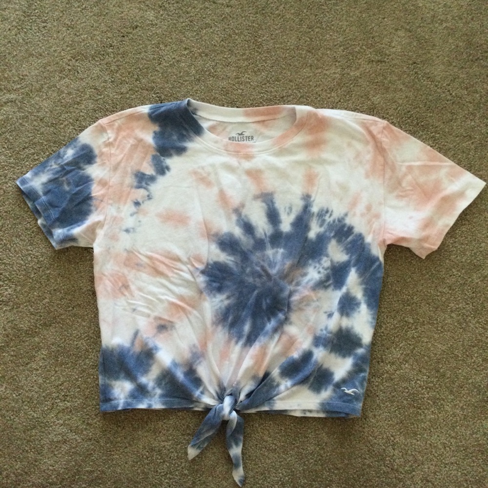 Hollister Crop Tye-Dye Top